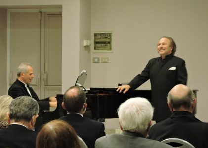 Programma del concerto del Maestro Kotlinski durante l’inaugurazione del Consolato Onorario della Repubblica di Polonia in Firenze