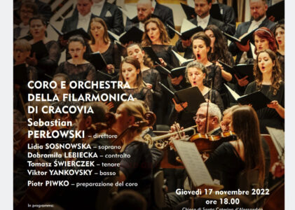 Firenze: Concerto della Filarmonica “Karol Szymanowski” di Cracovia