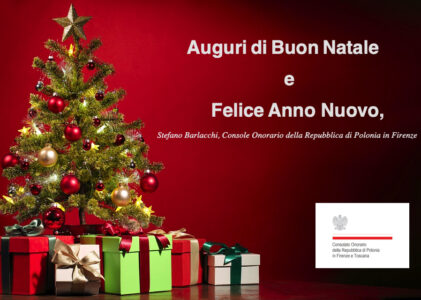 Auguri di Buon Natale e Felice Anno Nuovo