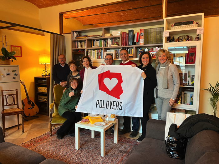 Console Cristina Gorajski, Professoressa Ceci e Polovers in visita al Consolato Onorario della Repubblica di Polonia in Firenze