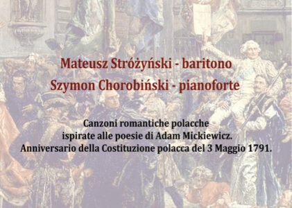 Firenze: La Festa della Costituzione polacca ed il concerto