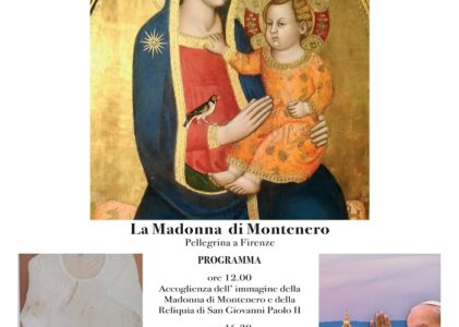 Firenze: Anniversario della nascita di San Giovanni Paolo II, la Madonna Pellegrina di Montenero e la reliquia di San Giovanni Paolo II