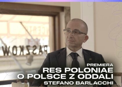 TVP Kultura: La puntata del programma Res Poloniae. Sulla Polonia da lontano con il Console Onorario Stefano Barlacchi