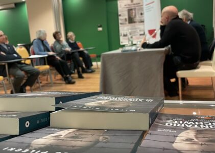 Witold Pilecki: La conferenza e la presentazione del libro