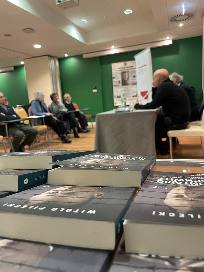 Witold Pilecki: La conferenza e la presentazione del libro