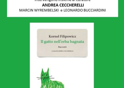 Presentazione del libro di Kornel Filipowicz “Il gatto nell’erba bagnata”