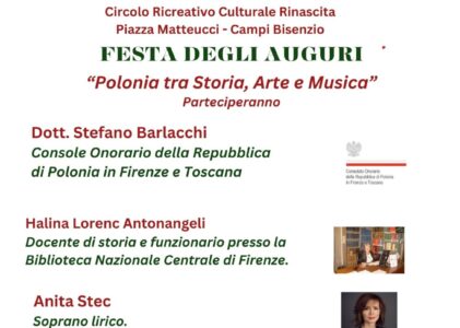 Campi Bisenzio : Invito alla Conferenza “Polonia tra Storia, Arte e Musica”