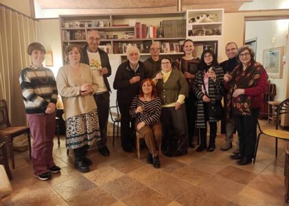 Il gruppo di Esperantisti in visita al Consolato Onorario della Repubblica di Polonia in Firenze e Toscana
