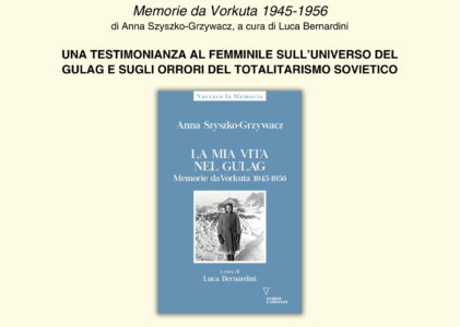 Firenze: Invito alla presentazione del libro “La mia vita nel gulag. Memorie da Vorkuta 1945-1956”