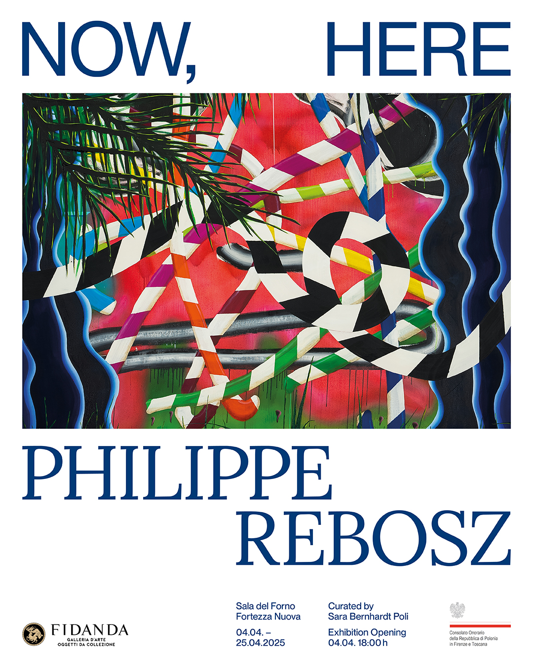 Livorno: Invito alla mostra “Now, Here” di Philippe Rebosz