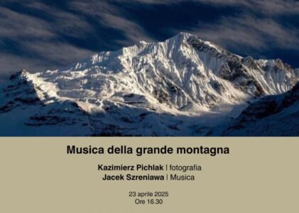 Invito alla proiezione del film “La musica della grande montagna” di Kazimierz Pichlak presso Giunti Odeon di Firenze