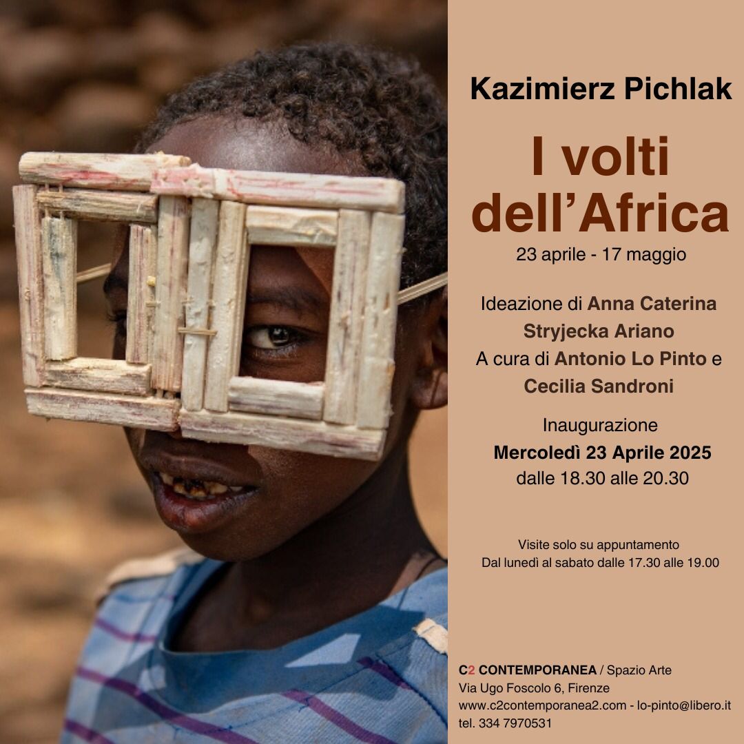 Invito alla mostra fotografica “I Volti dell’Africa” del polacco Kazimierz Pichlak