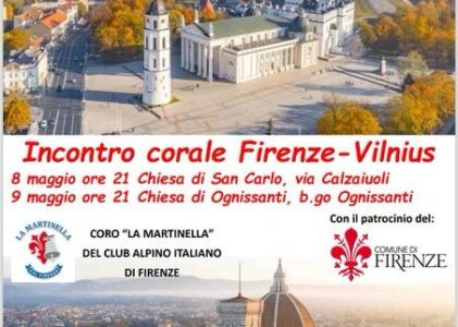 Firenze: Incontro corale Firenze – Vilnius