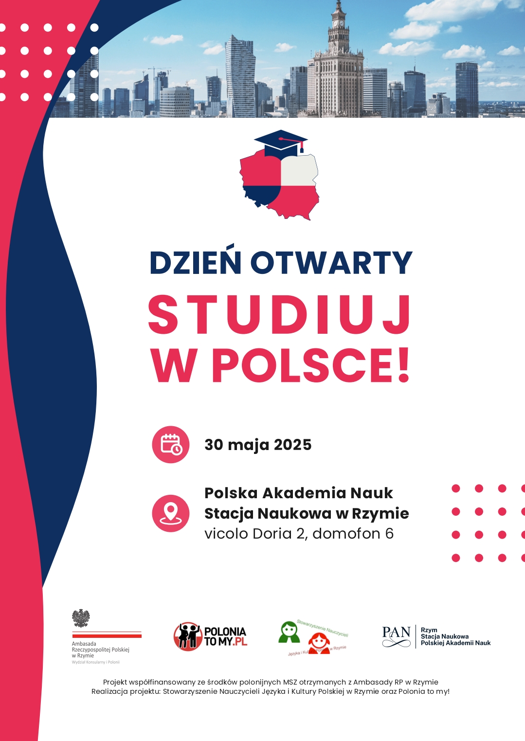 Scopri il tuo futuro: Open Day Universitario “Studia in Polonia!” già a maggio