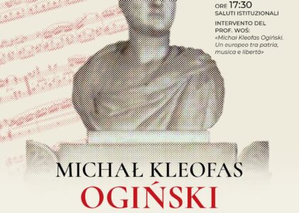 Firenze: Invito al concerto dedicato a Michał Kleofas Ogiński