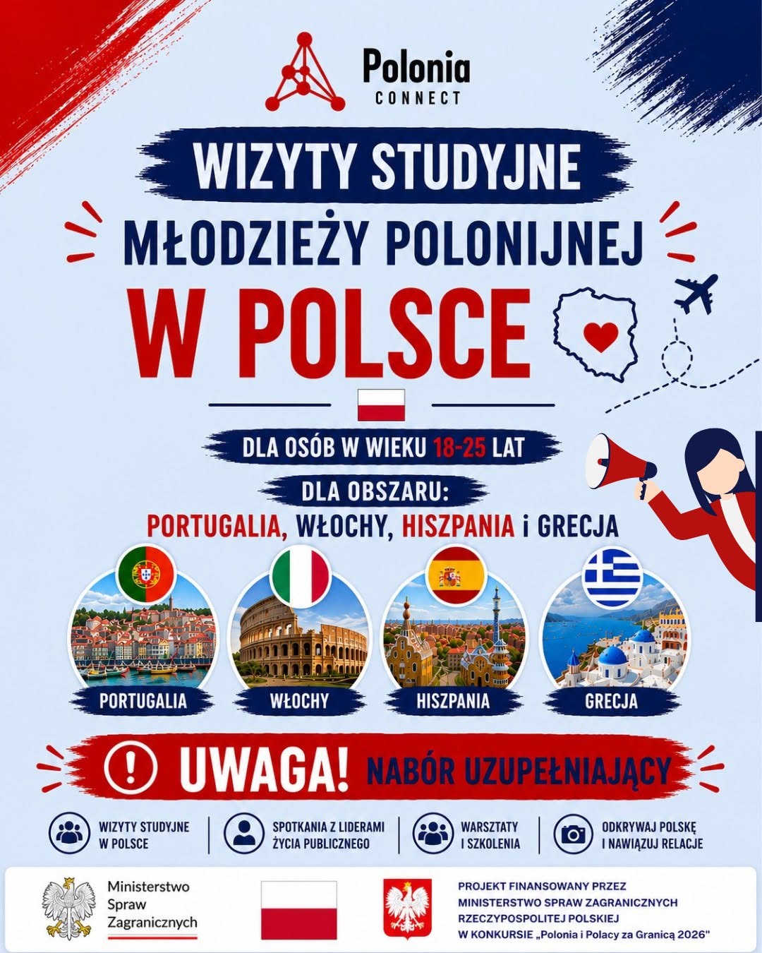 WIZYTY STUDYJNE POLONIJNEJ MŁODZIEŻY W POLSCE – OSTATNIE WOLNE MIEJSCA!