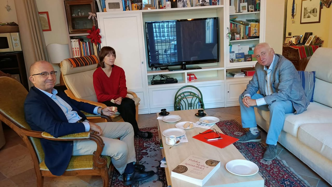 Visita del Dottor Biliński al Consolato Onorario della Repubblica di Polonia in Firenze e Toscana